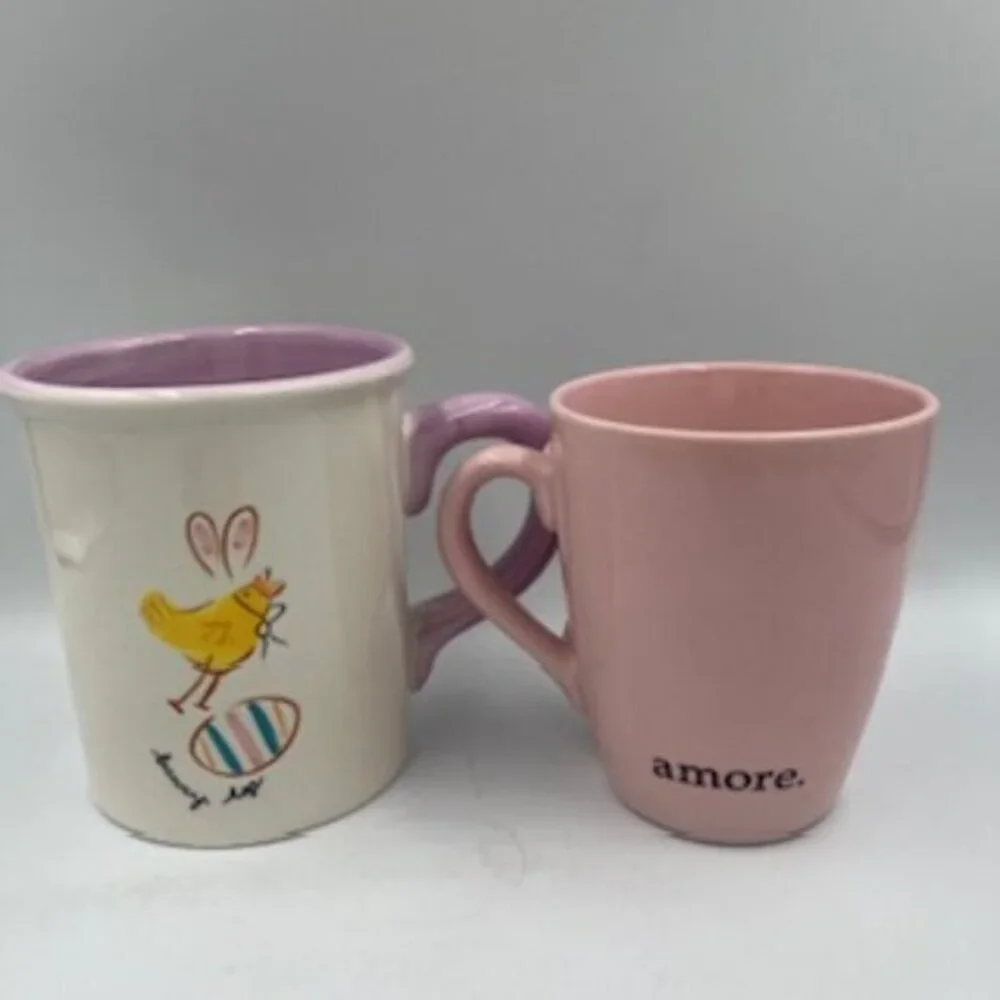 Starbucks Seasonal Drink Coffee Tea Mugs Springtime Easter‎ Amore Vintage